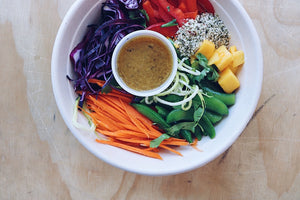 Rainbow Thai Salad (Sunday) - Plant-Based Meal - Honey Bee Meals | Fresh Food Delivery Service Toronto