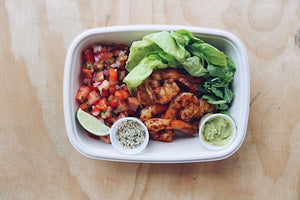 Shrimp Tacos (Sunday) - Gluten Free Meals - Honey Bee Meals | Fresh Food Delivery Service Toronto