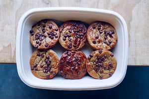 Banana Chocolate Chip Muffins (Sunday) - Healthy Breakfast & Snack - Honey Bee Meals | Healthy Prepared Meals & Food Delivery Toronto