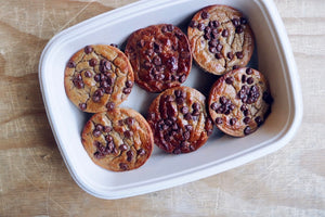 Banana Chocolate Chip Muffins (Sunday) - Gluten Free Breakfast & Snack - Honey Bee Meals | Toronto Meal Delivery Service
