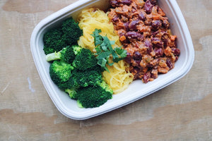 Bangin' Bean Bolognese (Sunday) - Keto Meal - Honey Bee Meals | Toronto Meal Delivery Service